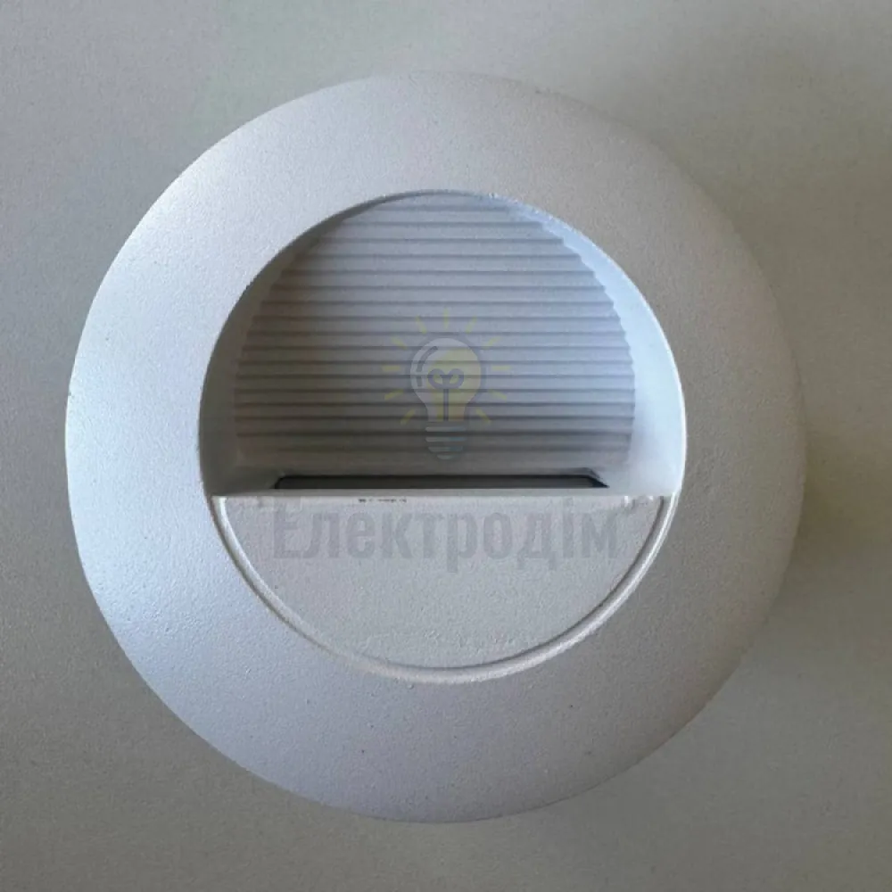 DH1020ARD 230V 3W 30Lm 3000K коло 84*47mm білий IP54 80676  - фото 3