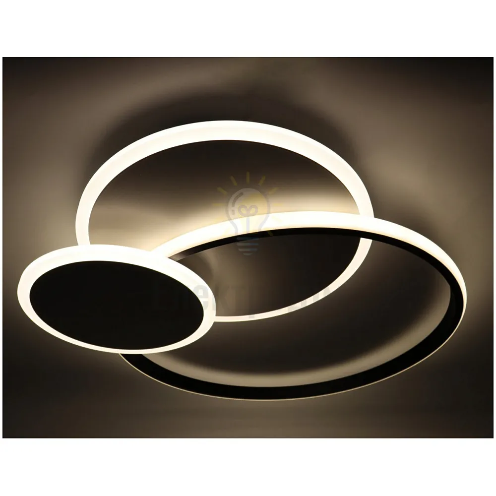 Смарт LED світильник VELMAX V-СL-ARIA-R, max 70W, 3000K-6500K, 4200Lm, пульт ДК 23-44-33  - фото 3
