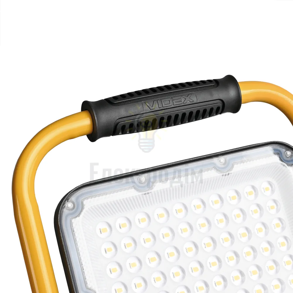 LED Прожектор 50W 5000К акумуляторний VL-F2A-505 Premium Videx VL-F2A-505  - фото 1