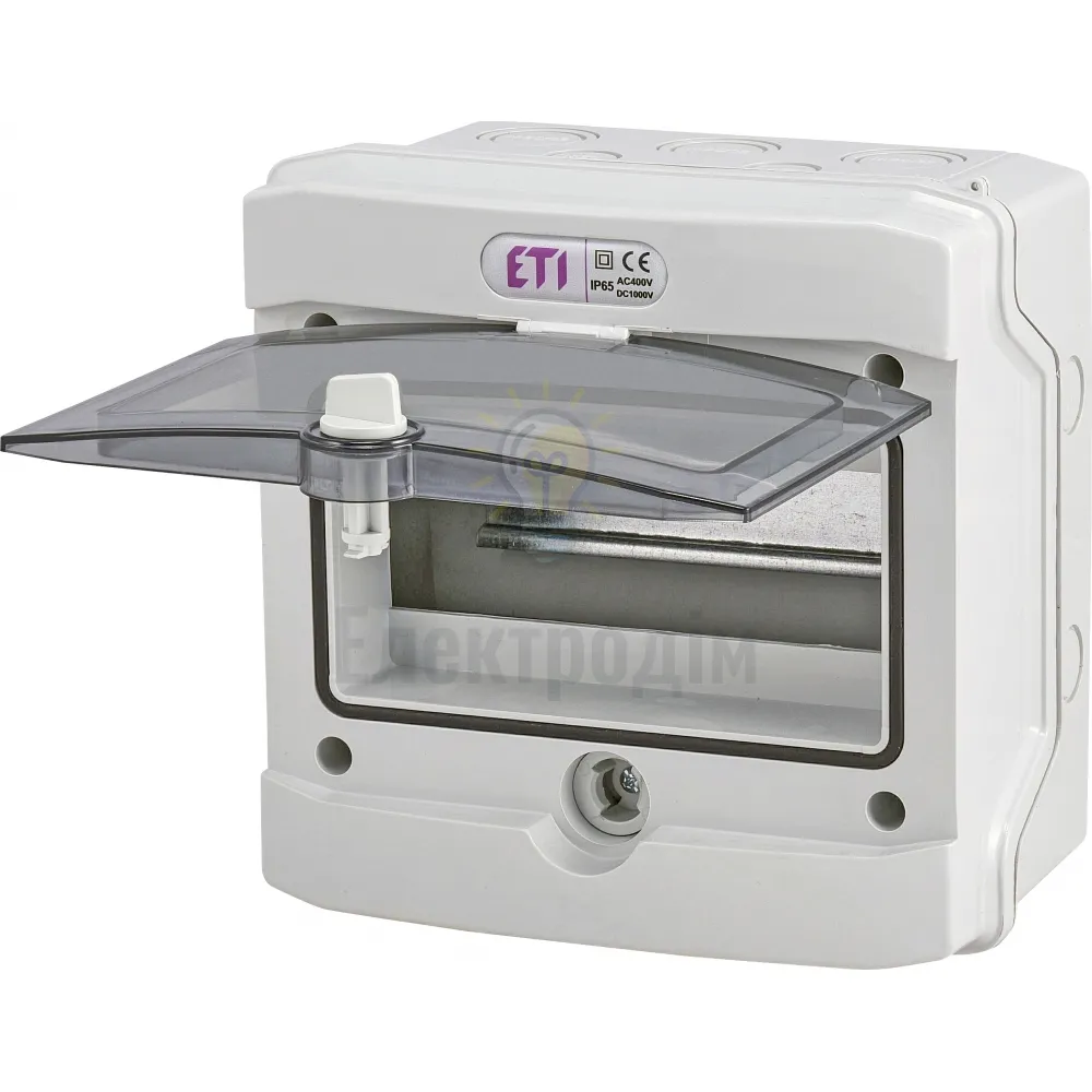 Пластиковий щит ECH 8G (8мод.зовн.встан.IP65) 1101061 