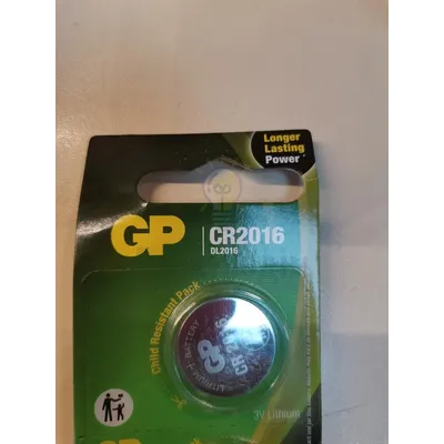 Батарейка GP Lithium Button Cell 3.0V CR2016-U1 літієві GP — купити в Електродім