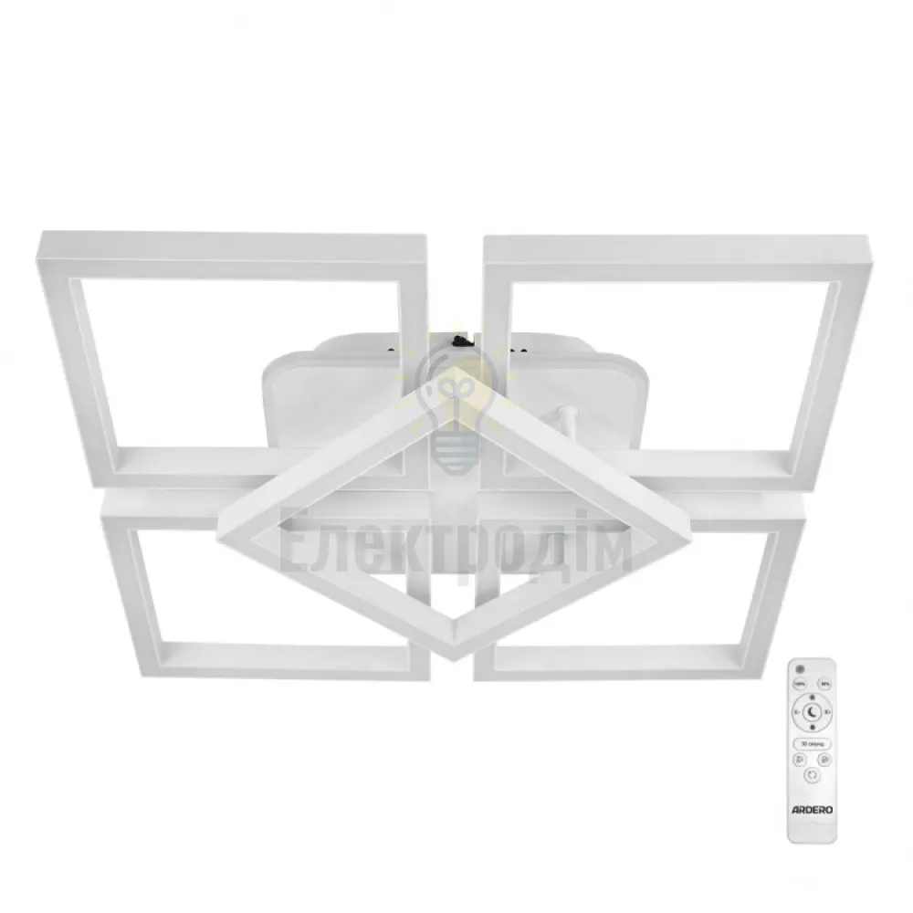 AL6491-1ARD 105W 6130Lm 3000K-6000K 500*500*95mm білий URBAN W 80937 