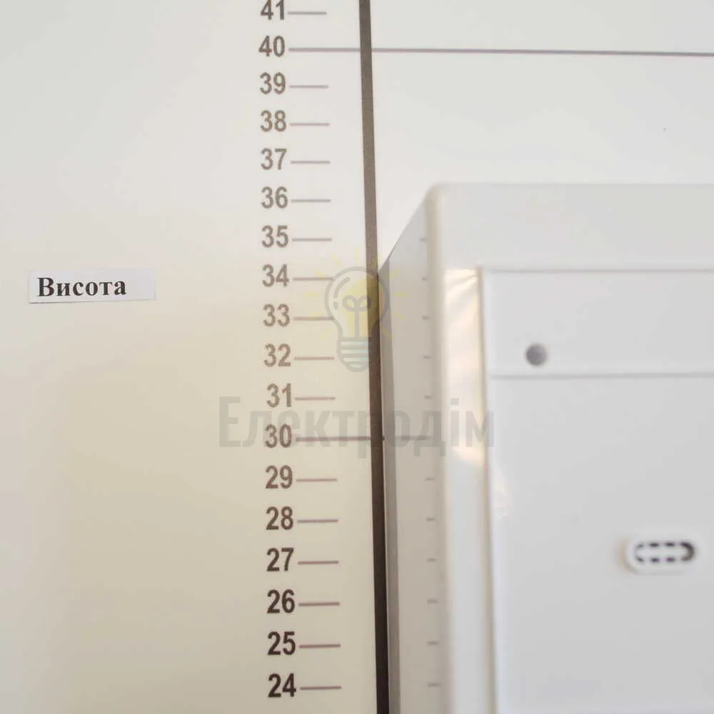 Бокс пласт.Nilson quantom Бокс пластиковий NILSON quantum на 24 модулі зовнішній чорний 32881024  - фото 3