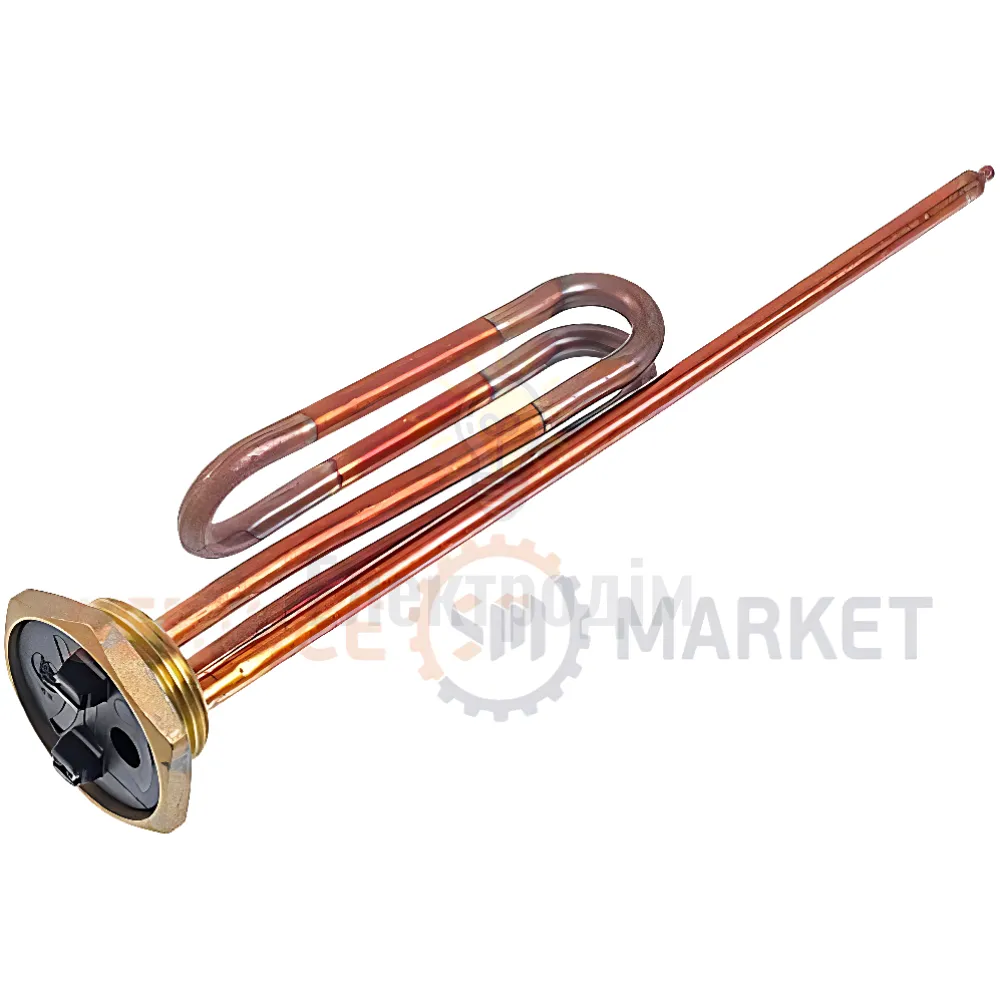 Тен для бойлера Balcik 2000W (мідний) L=275mm гайка 54mm (під анод M5) 43532 