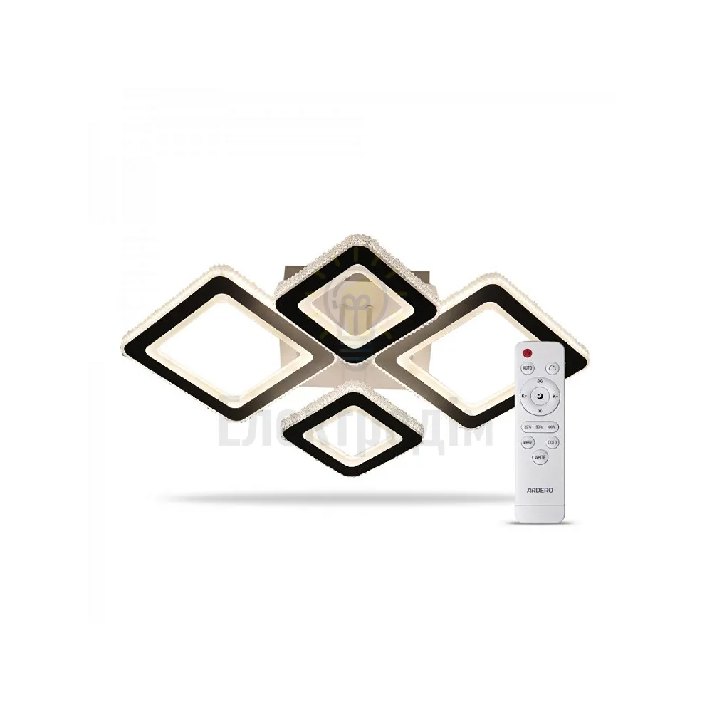 AL6164ARD 88W квадрат 8600Lm 3000K-6500K 710*520*125mm VIVID 80086 