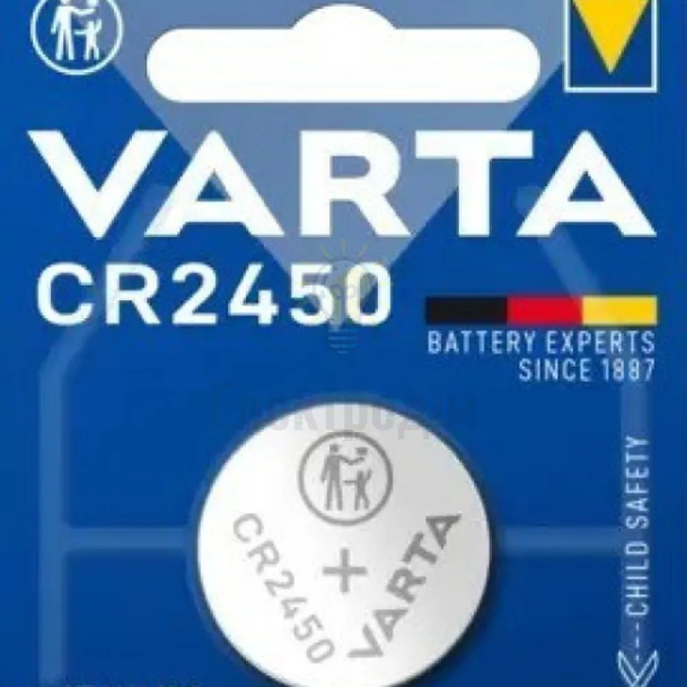 Батарейка VARTA ElectronicsCR 2450 (блистер-1 шт.) 6450101401 