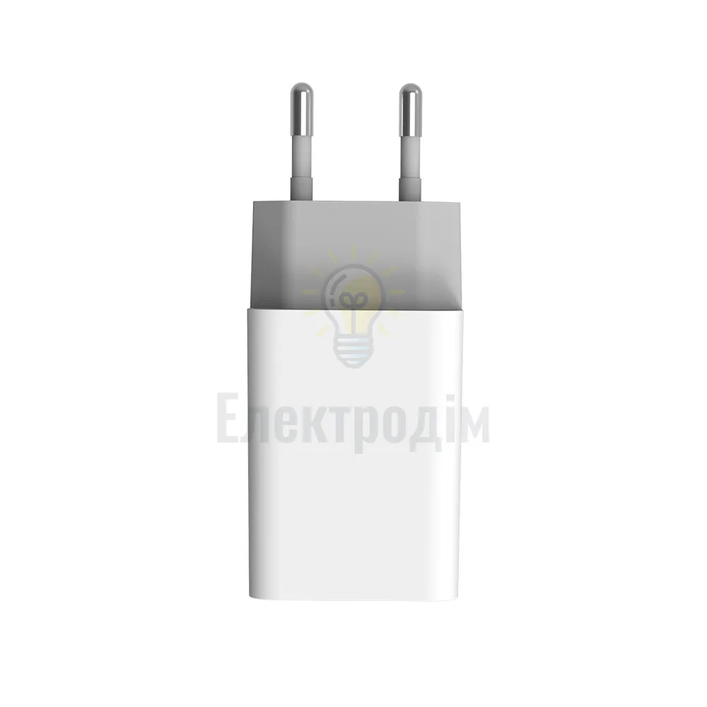 Зарядний пристрій мережевий USB 2,0A 10W білий ColorWay CW-CHS012-WT CW-CHS012-WT  - фото 2