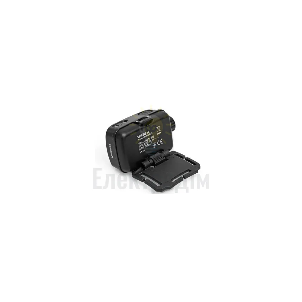Ліхтарик LED налобний 1000Lm 5000К VLF-H047Z Videx VLF-H047Z  - фото 4