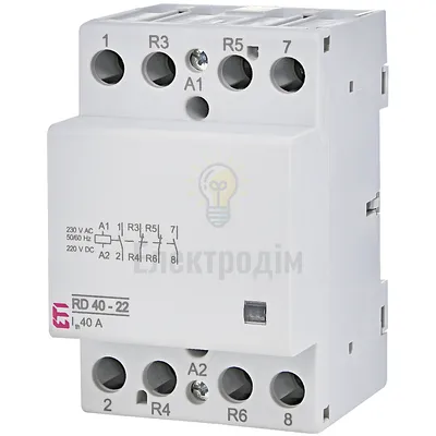 Контактор модульний RD 40-22 230V AC/DC 2464022 Словенія — купити в Електродім