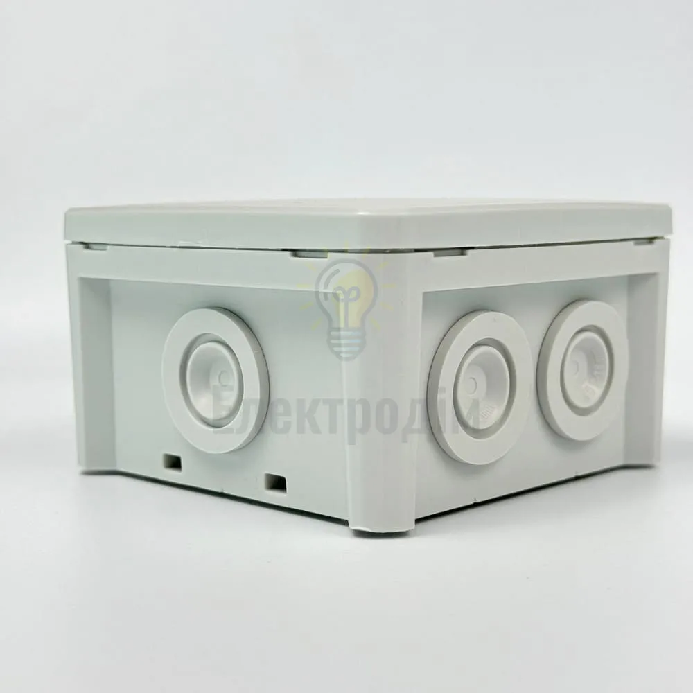 Коробка розподільча СКІМ K85 88х88х52 сіра IP55 В1102006  - фото 9