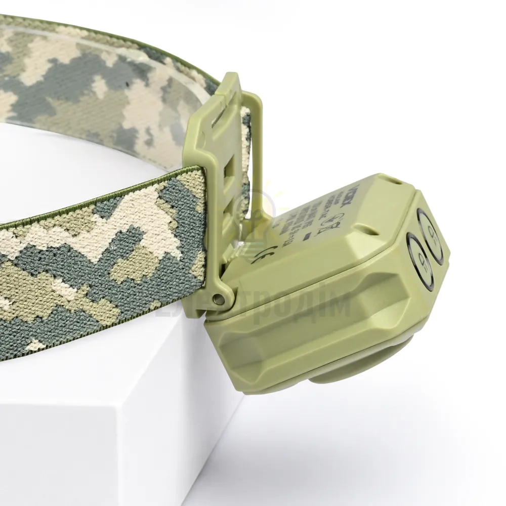 Налобний світлодіодний ліхтарик VIDEX 120Lm RED VLF-H085R-TAC  - фото 14