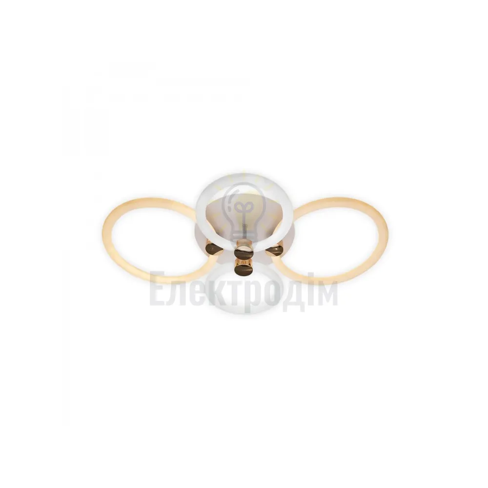 AL6134-1ARD 76W коло 8450Lm 3000K-6500K 615*415*130mm FELICITY GOLD 80072  - фото 4