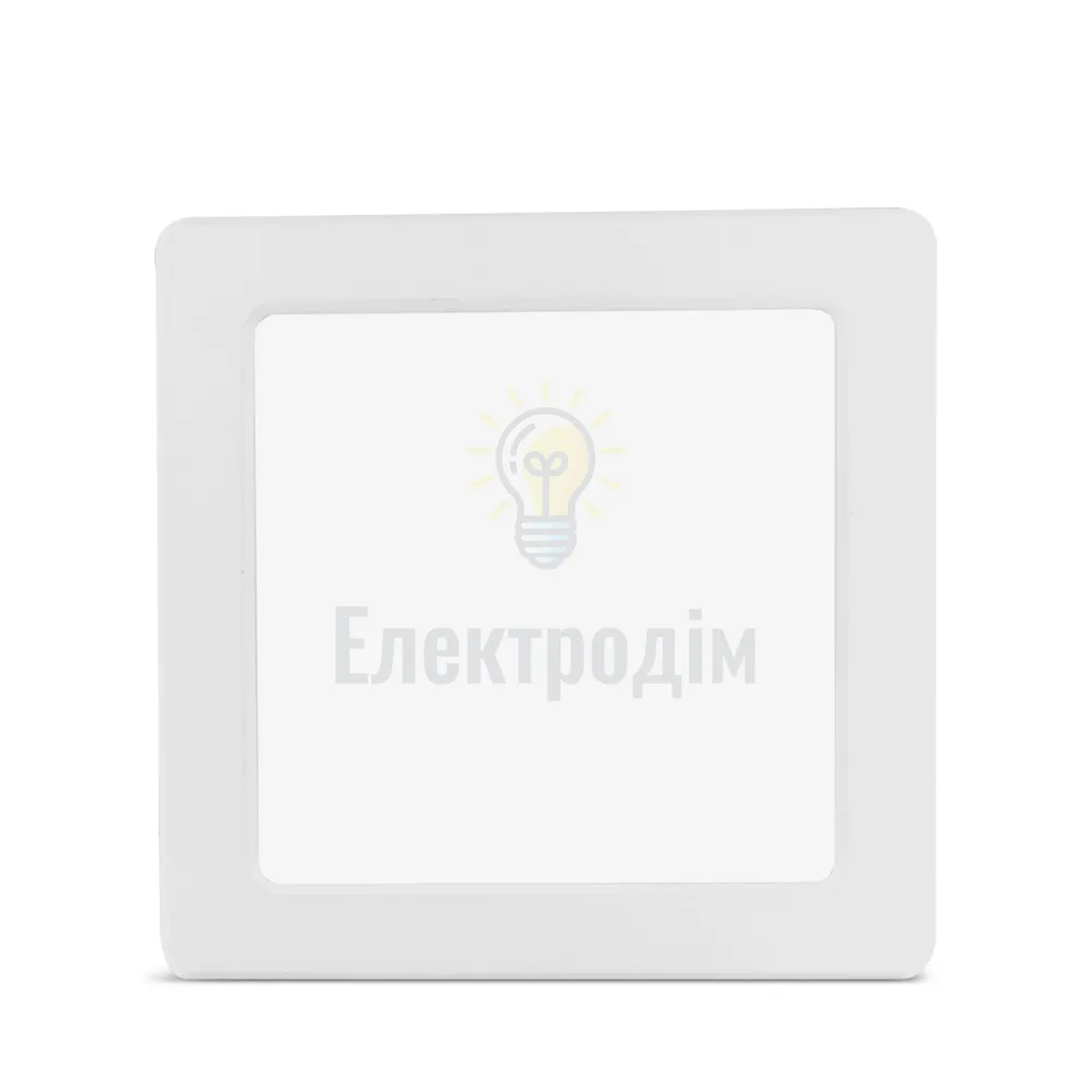 LED світильник квадратний VIDEX DL6S 18W 3000K-4000K-6500K White VL-DL6S-18CW  - фото 2
