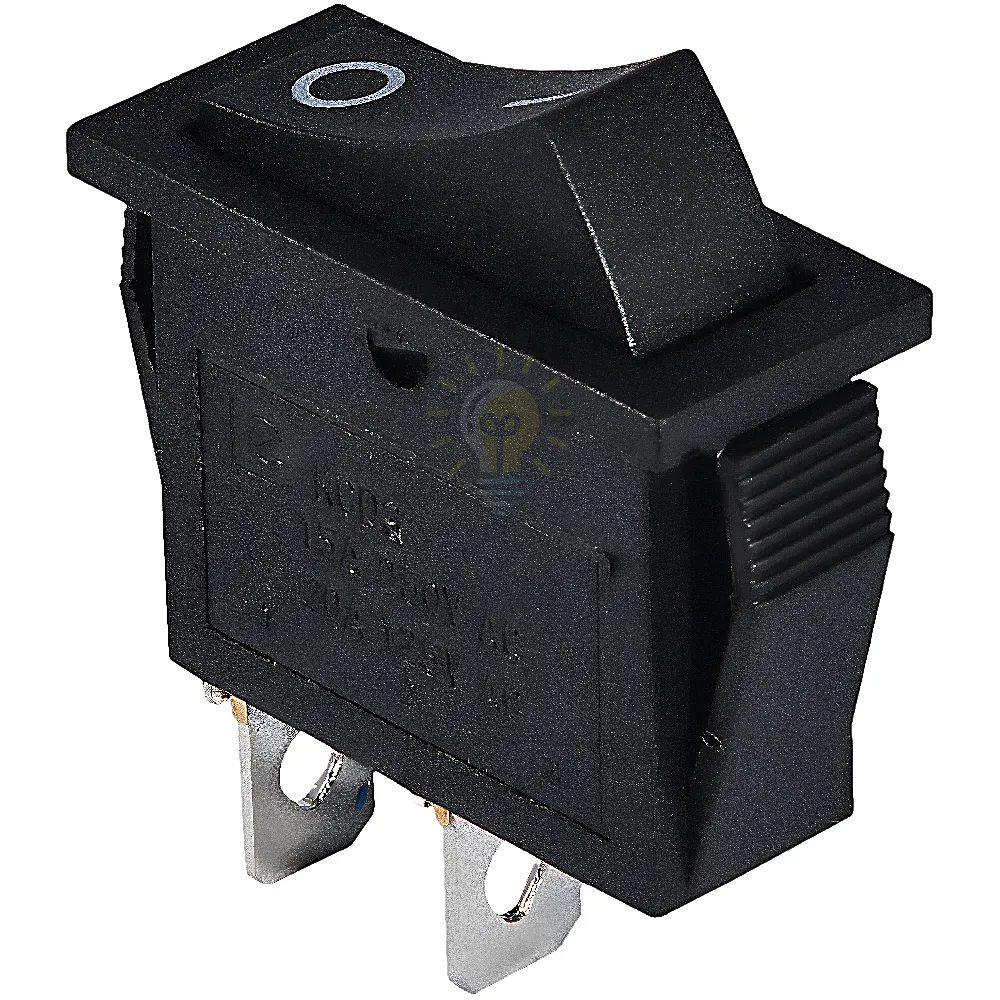 Перемикач KCD3-101 B/B 1 клавішний чорний A0140040025 