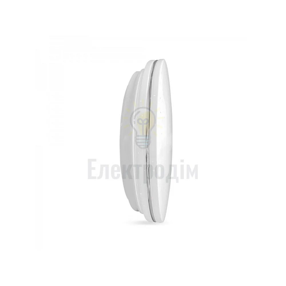 AL575ARD 12W коло накладний зірк. небо 900Lm 5000K 210*52mm SILVER 80693  - фото 3