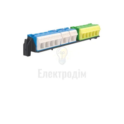 VZ464 Утримувач з клемами PE/N: 21xN+20xPE / 5xN+6xPE. 98762 — купити в Електродім