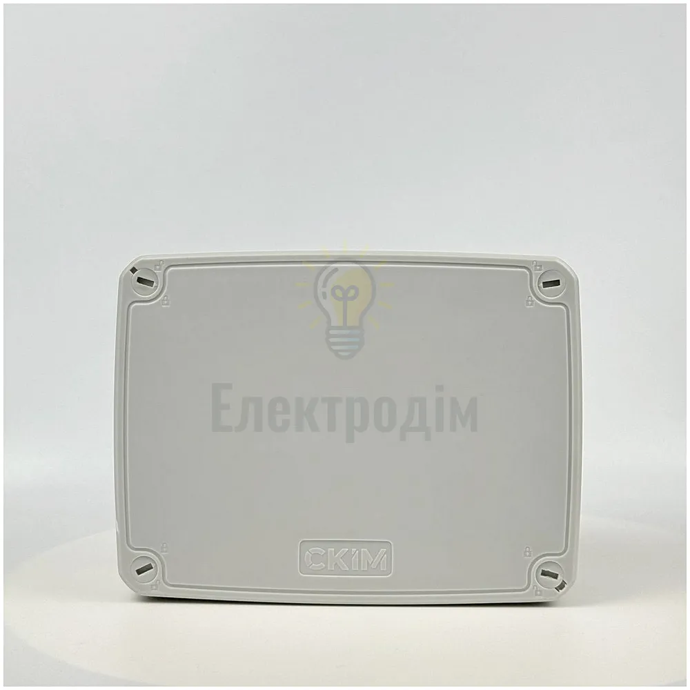 Коробка розподільча СКІМ 163х123х68 (K160) сіра ІР66 B1102012  - фото 1