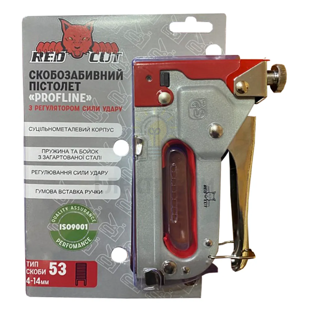 Степлер Степлер механічний Prof Line,  Red Cutr, 70-00020 