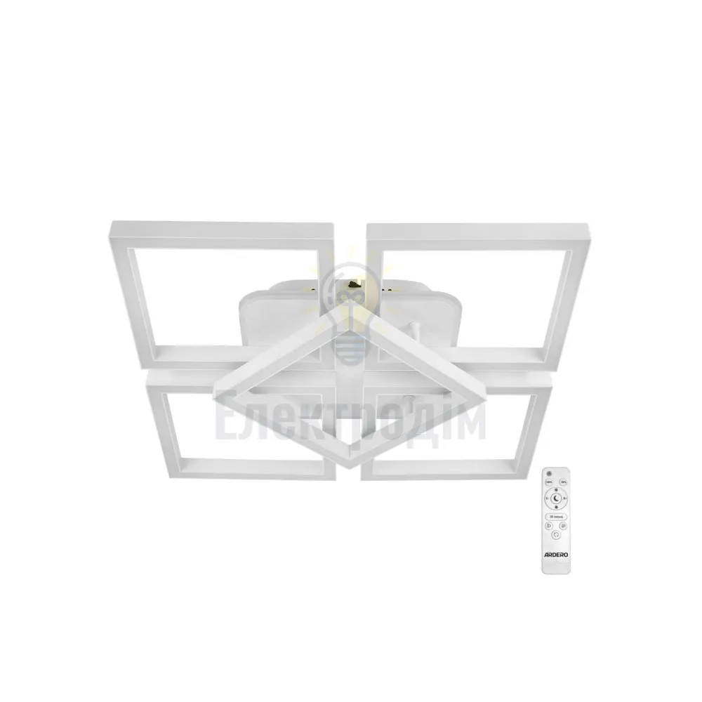 AL6491-1ARD 105W 6130Lm 3000K-6000K 500*500*95mm білий URBAN W 80937 