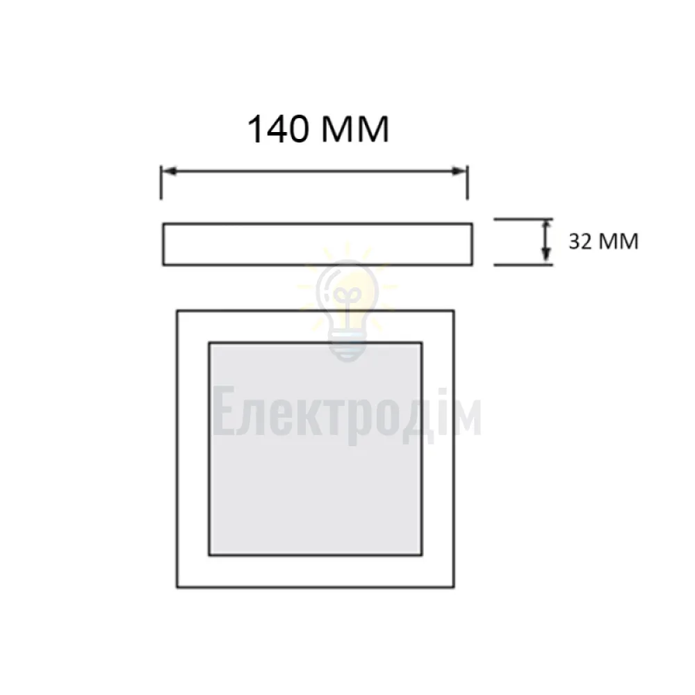 Світлодіодний світильник SELENA-12 3CCT 12W чорний 016-084-0012-020  - фото 2