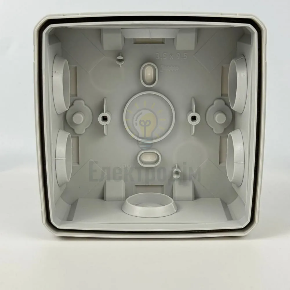 Коробка розподільча СКІМ 114х114х54 (K115) сіра В1102008  - фото 10
