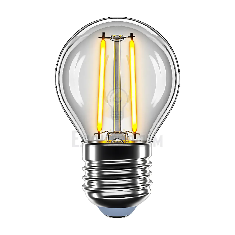 LED лампа VELMAX V-Filament-G45, 2W, E27, 2700K, 200Lm. 21-41-30 