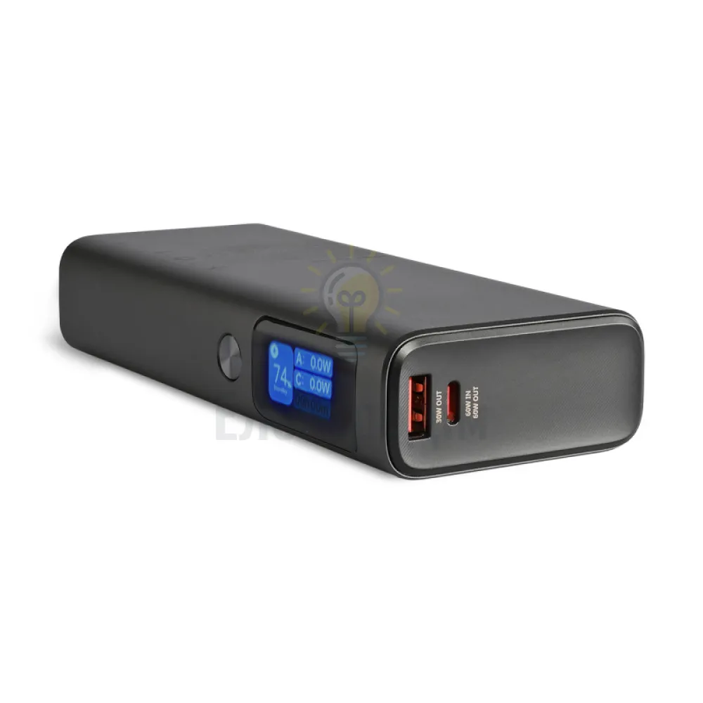 Повербанк 20000mAh VIDEX VPB-323 130W PD100W +Display VPB-323-B  - фото 10