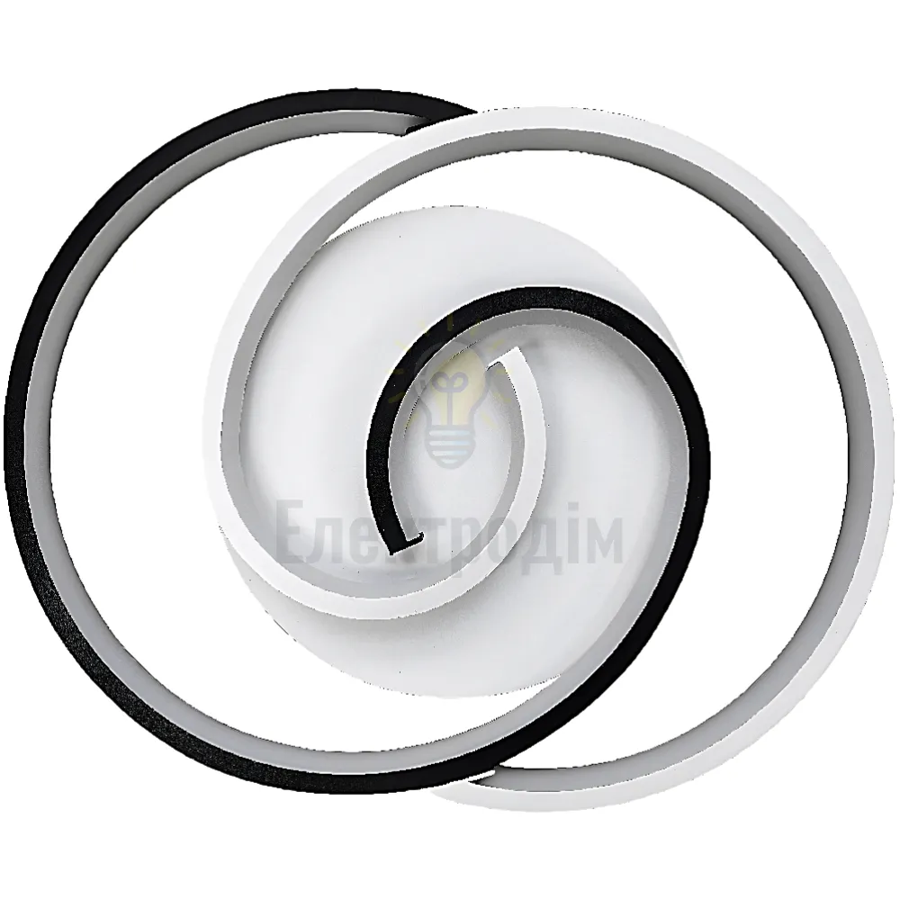 Violux LED світильник smart DOMINO VIOLUX круг 90W 3000-4000-5000K IP20 білий 220555  - фото 1