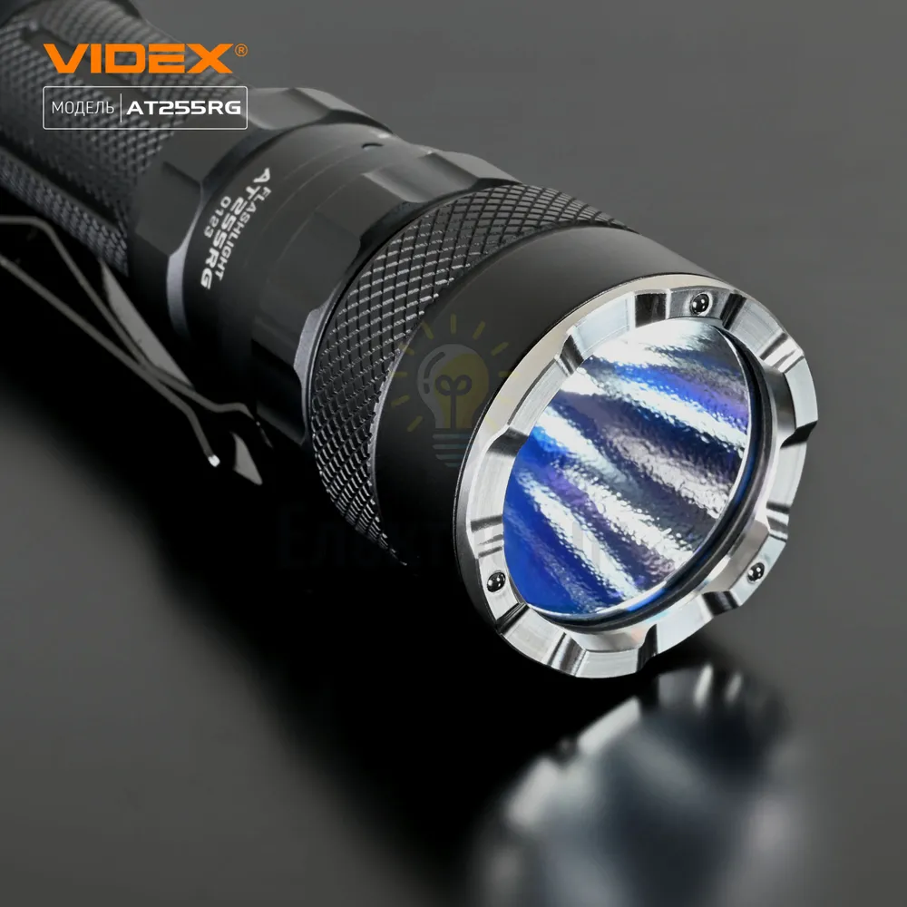 Тактичний світлодіодний ліхтарик VIDEX VLF-AT255RG 2000Lm 5000K VLF-AT255RG  - фото 6