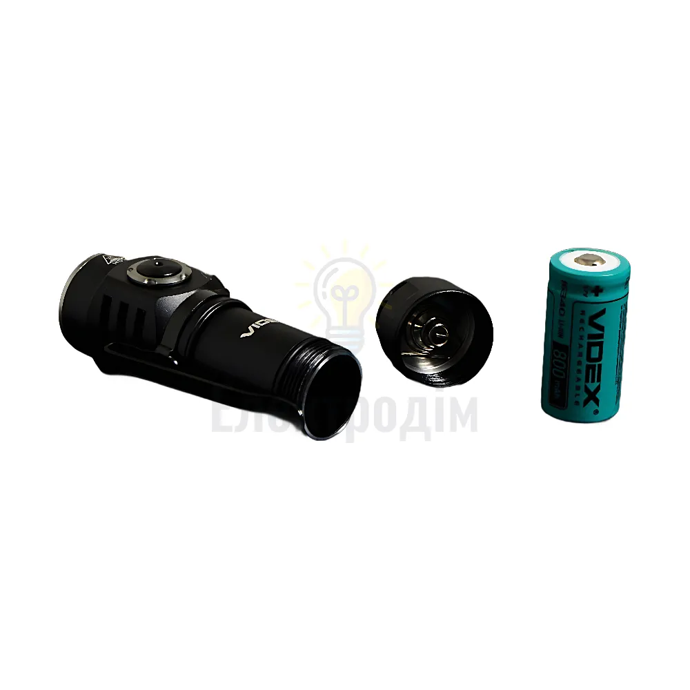 Портативний світлодіодний ліхтарик VIDEX 600Lm 5700K VLF-A055  - фото 3