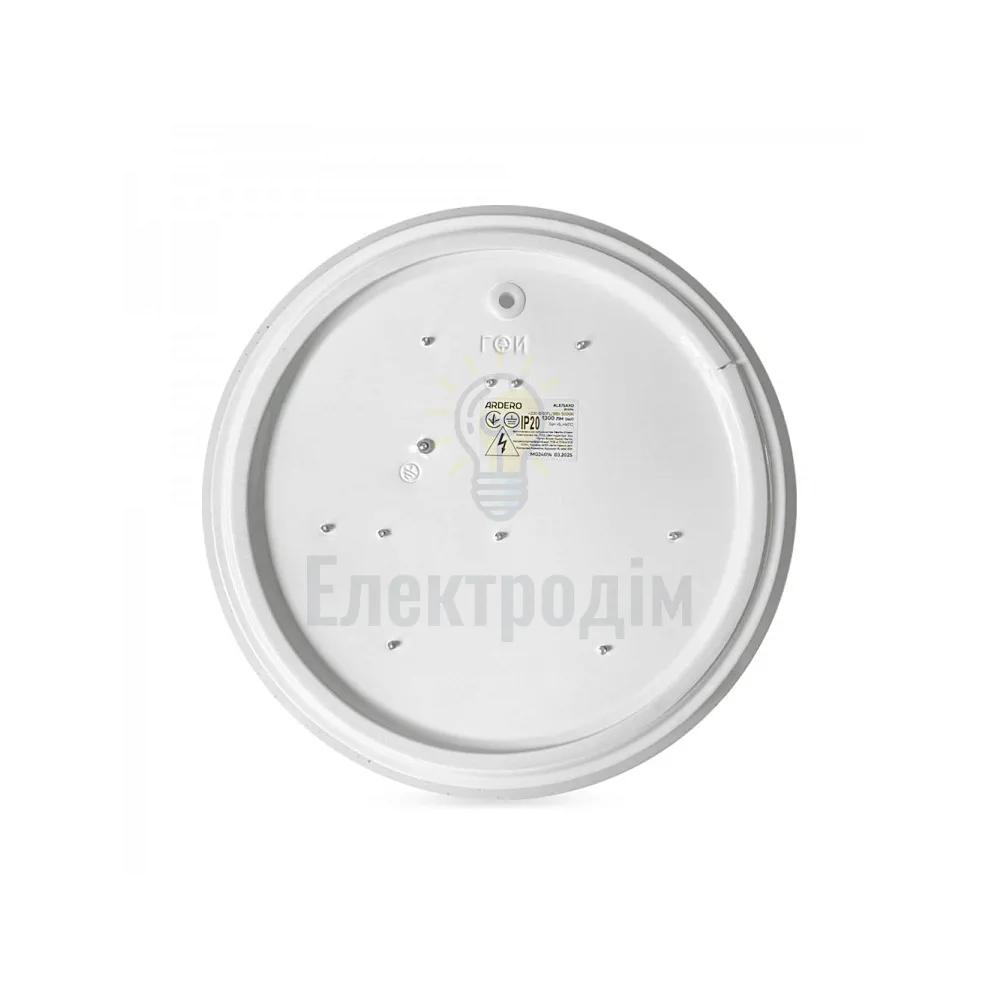 AL575ARD 24W коло накладний зірк. небо 1750Lm 5000K 330*60mm SILVER 80695  - фото 2