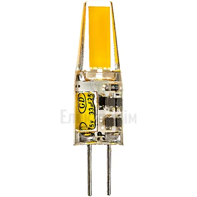 200/1 SIV-G4-12V-Silicon-3,5W-4500K cob1505 Светодиодная лампа SIVIO 1019279 — купити в Електродім
