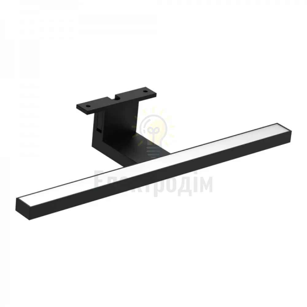 AL5081ARD 230V 5W 260LM 4000К 300*85*45mm IP44 чорний, матовий розсіювач 80685  - фото 2