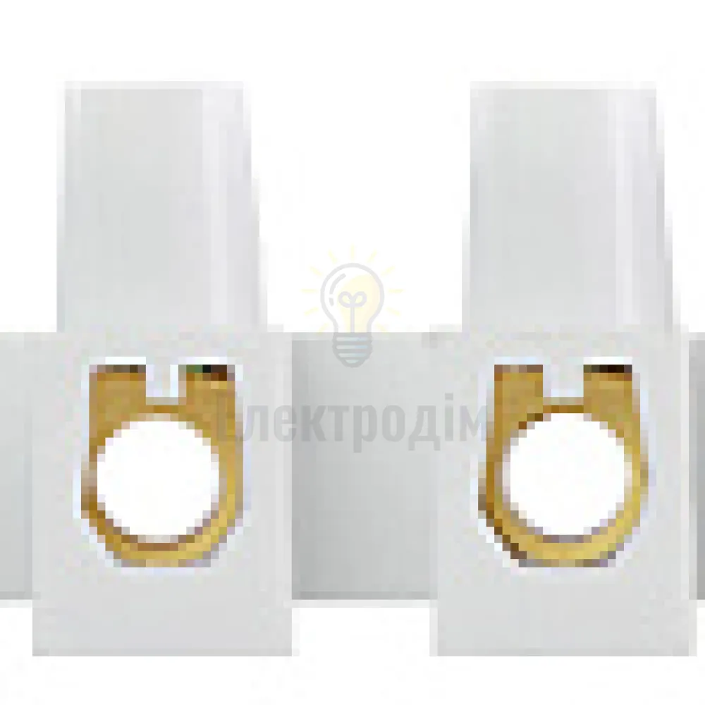 Клемна колодка АСКО тип Н 10 мм / 10А біла A0130040009  - фото 2