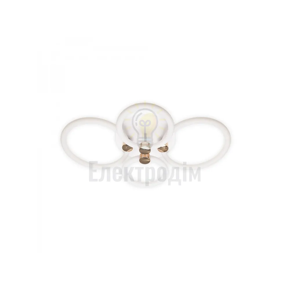 AL6134-1ARD 76W коло 8450Lm 3000K-6500K 615*415*130mm FELICITY GOLD 80072  - фото 3