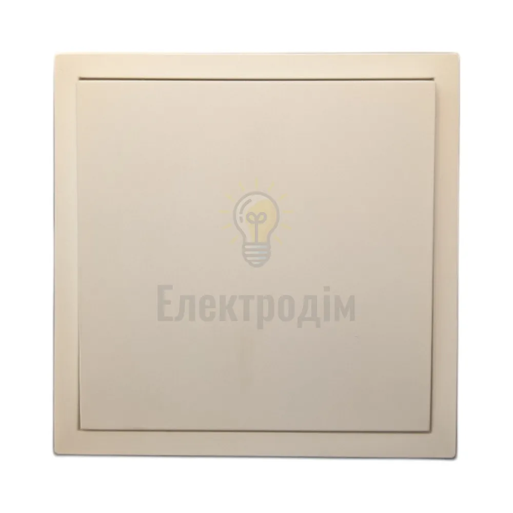 EV111V-W вимикач 1-кл., механізм білий 10А Soft 80707  - фото 2