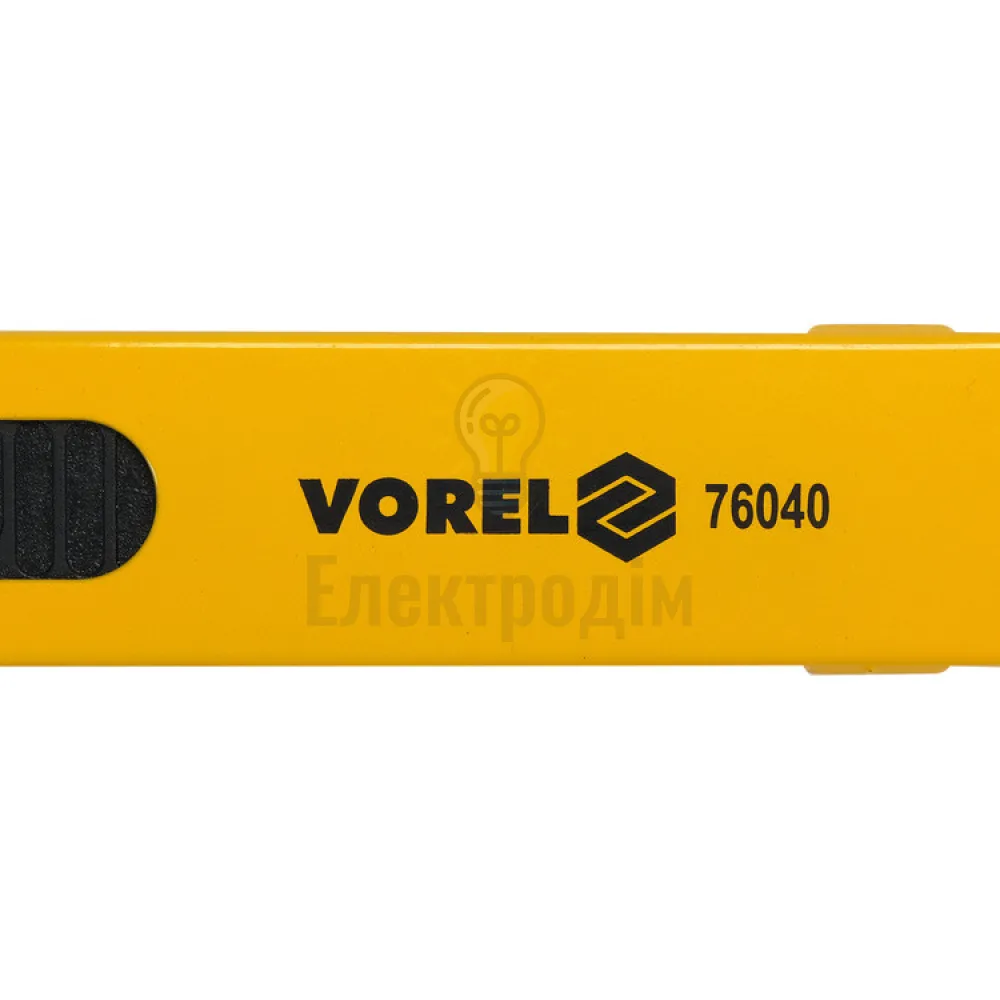 Ніж безпечний VOREL: 104x25x7 мм, лезо 40x20 мм 76040 98716  - фото 2