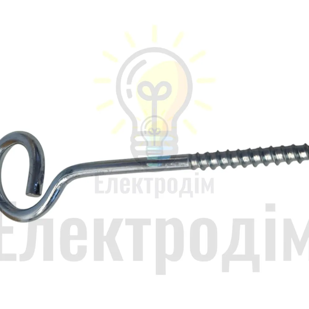 Шуруп  з кільцем поросячий хвіст 8*130 97601 