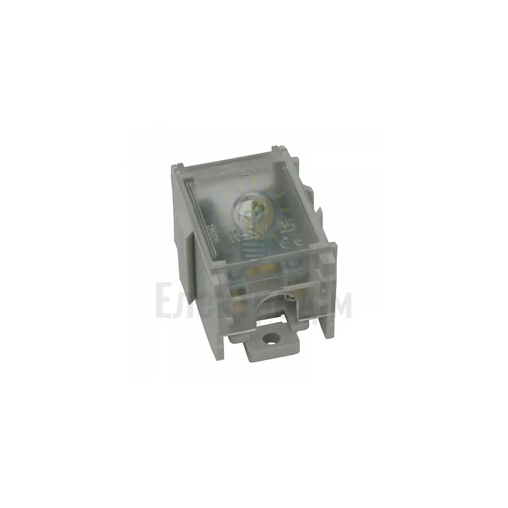 Клема-розгалужувач SV35 з кришкою Lemanso / LMA2741 (1x35/4x6мм2) 97673 