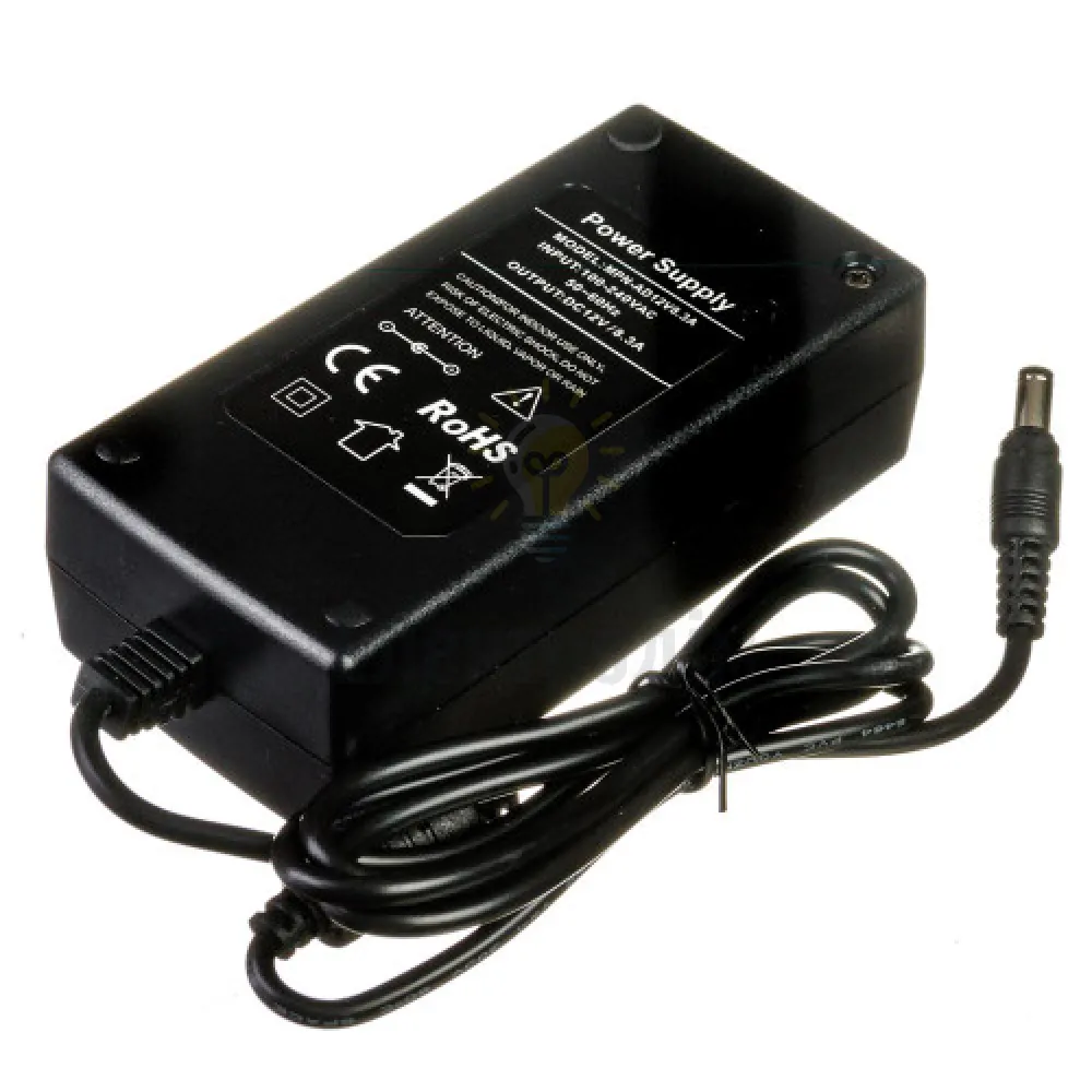 Блок  живлення 12В пластик Блок живлення 8.3А - 100W пластик 1013438  - фото 2