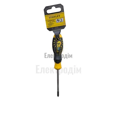 Stanley Викрутка хрестова Cushion GripPH1х75 STHT16155-0 — купити в Електродім