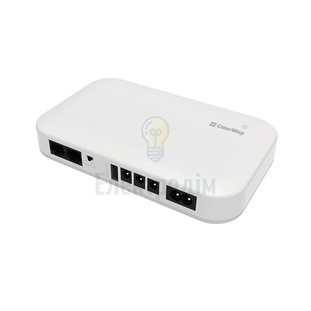 Джерело безперебійного живлення ColorWay UPS для роутера 10000mAh 21W DC 5V/9V/12V/24V (CW-PB100LI3WT) CW-PB100LI3WT  - фото 11