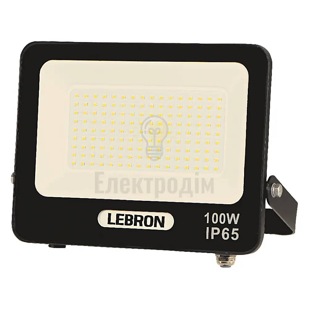 LED прожектор LEBRON L- LF, 100W,  6500K, 10000Lm, 220V 17-06-66 