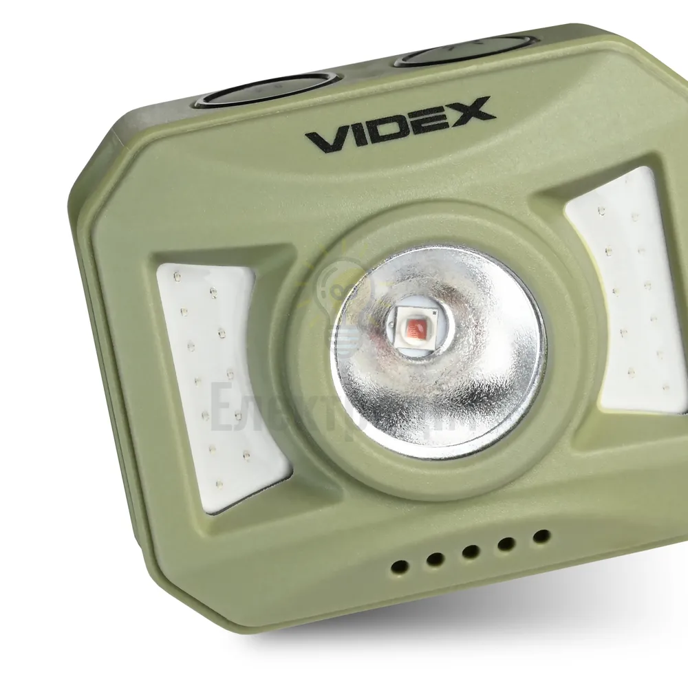 Налобний світлодіодний ліхтарик VIDEX 120Lm RED VLF-H085R-TAC  - фото 6