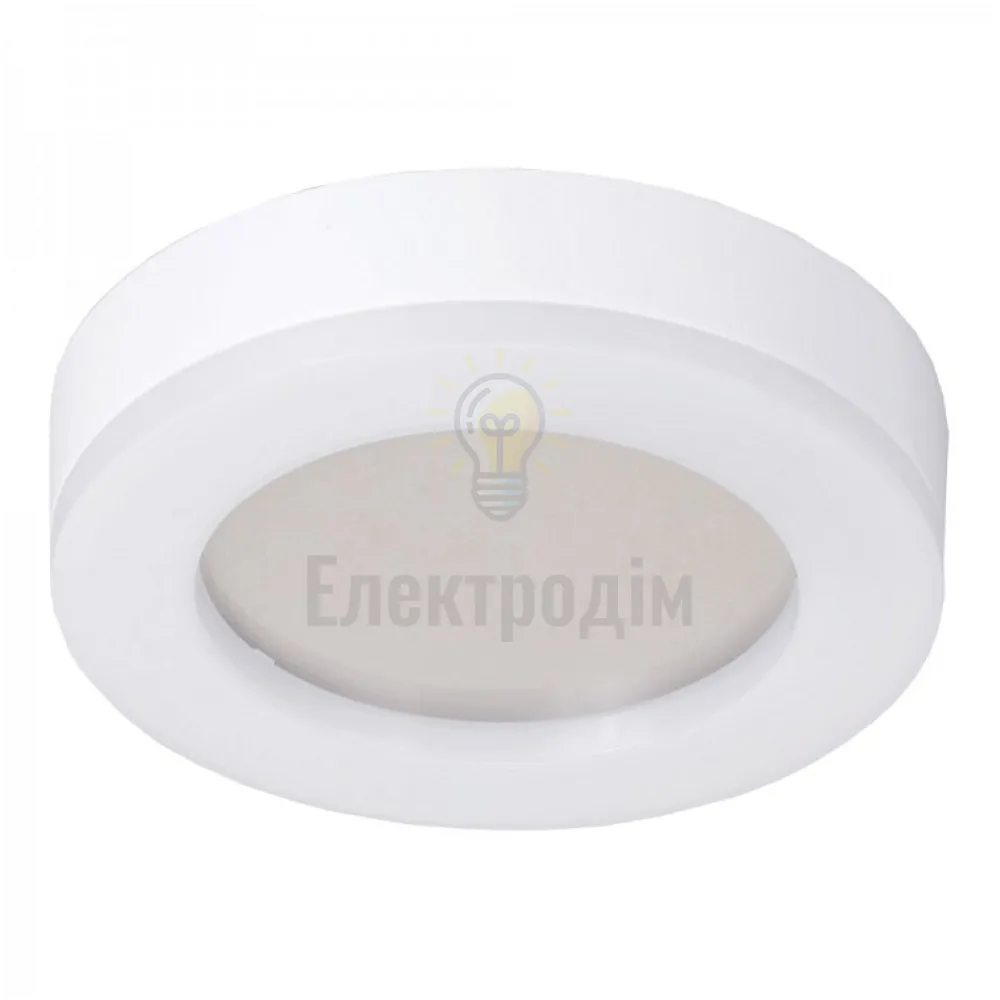 AL3007-RW 15W 5000К IP65, круг, білий, Ф190*42мм 80215  - фото 1