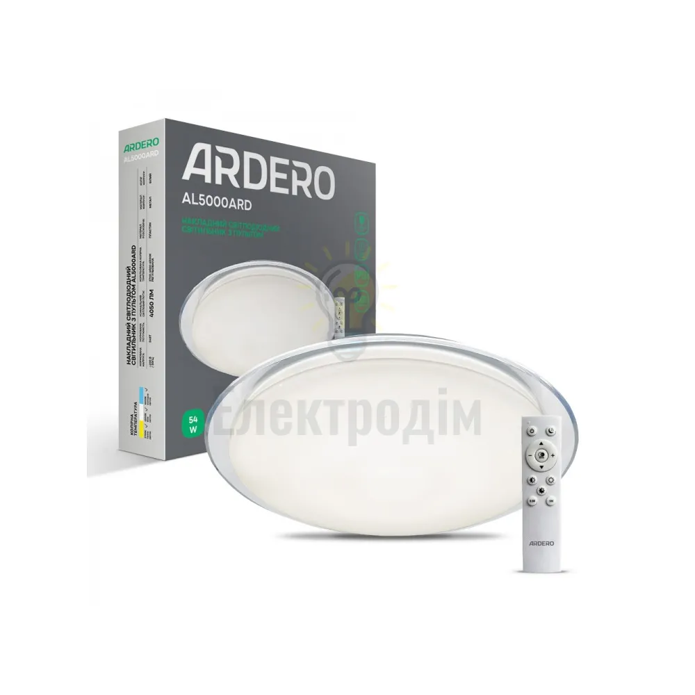 AL5000ARD 54W коло 4050Lm 2700K-6500K 460*460*73mm STARLIGHT 80044 