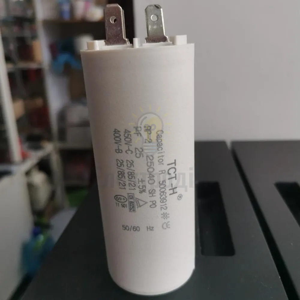 Конденсатор робочий 25 мКф СВВ60 450 VAC (45х70) TCT-H к713 к25великий 