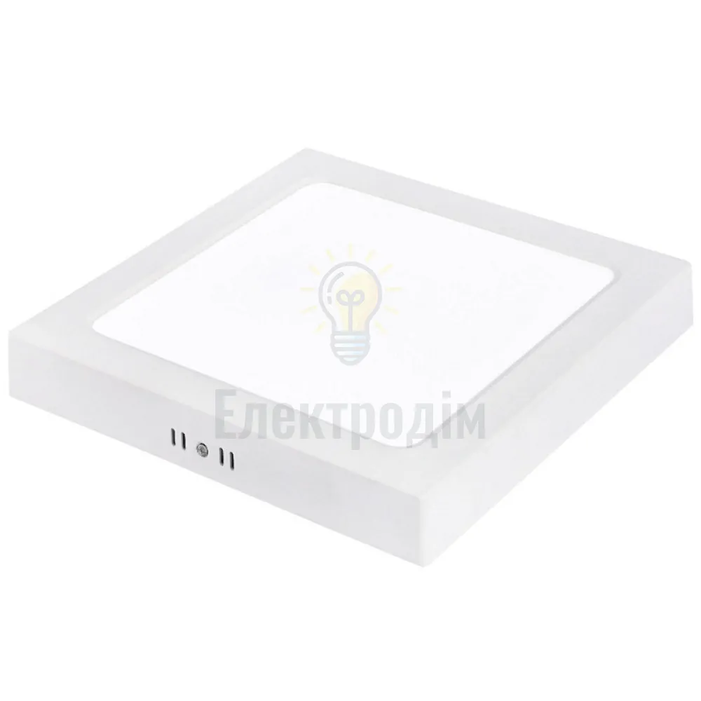 016-084-0036-010 Світильник накладний LED 36W 3CCT 3600Lm 160-265V 290*h32мм ІР20 білий квадрат 016-084-0036-010 