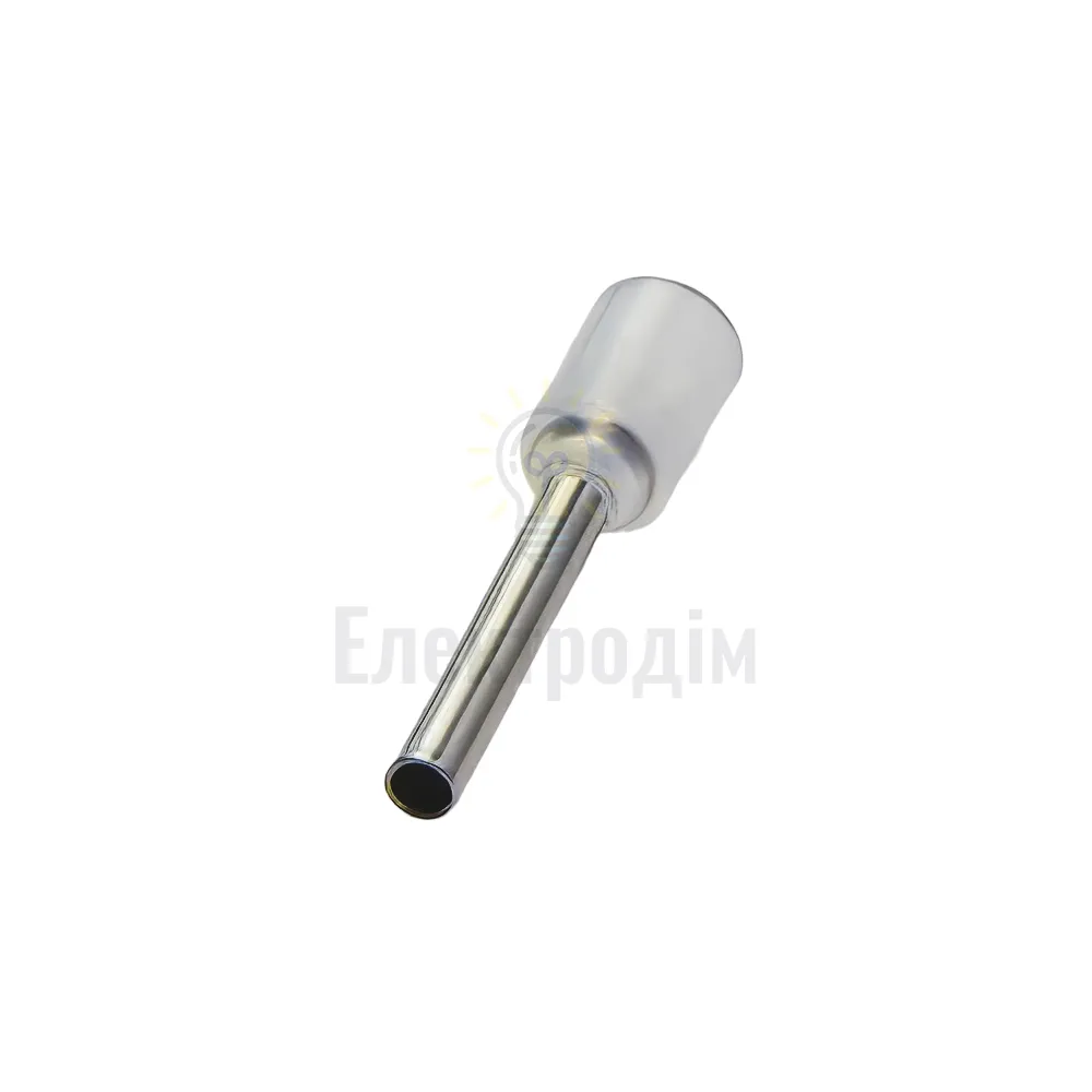 Наконечник трубчастий АСКО НТ 4,0-09 прозорі (100шт.) A0060010186 