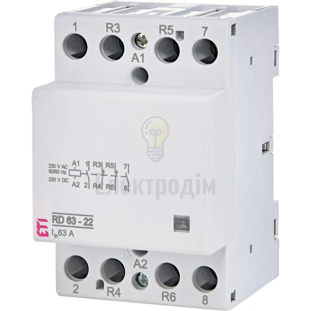 Контактор модульний RD 63-22 230V AC/DC 2464030 